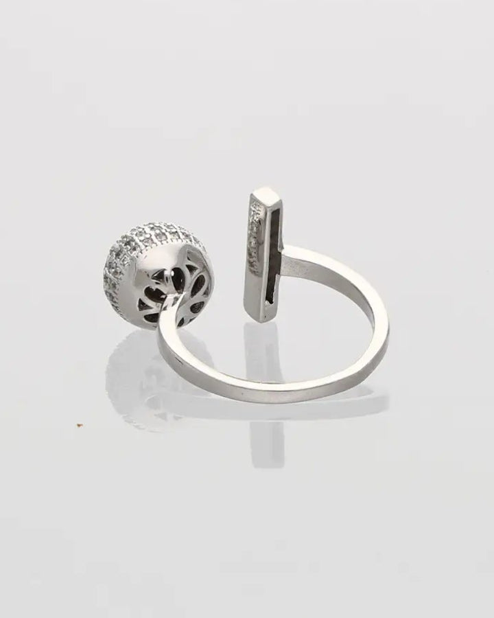 LuxeSphere Ring side view - Silsila by Dvaar
