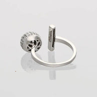 LuxeSphere Ring side view - Silsila by Dvaar