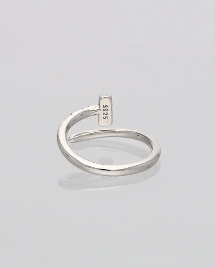 Nail Ring side view - Silsila by Dvaar