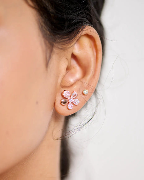 Petal Studs in 92.5 Silver - Silsila by Dvaar