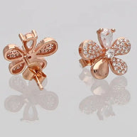 Petal Studs in 92.5 Silver detail - Silsila by Dvaar