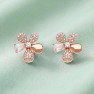 Petal Studs in 92.5 Silver