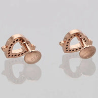 Arrow Studs in 92.5 Silver side view - Silsila by Dvaar