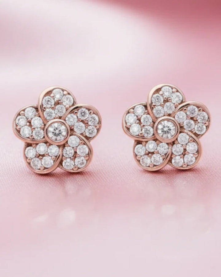 Sprig Studs in 92.5 Silver