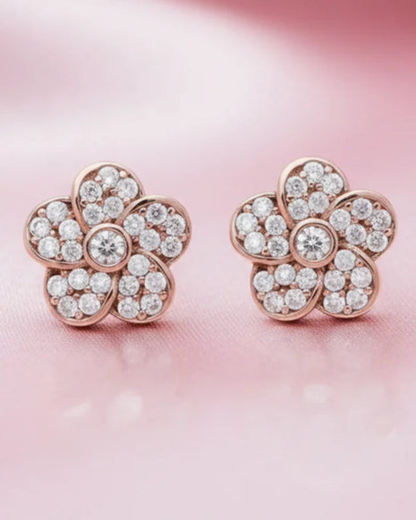 Sprig Studs in 92.5 Silver - Silsila by Dvaar
