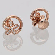 Sia Bloom Studs in 92.5 Silver detail - Silsila by Dvaar