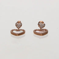 Heartfelt Drops in 92.5 Silver