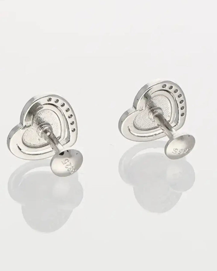 Hridaya Studs in 92.5 Silver