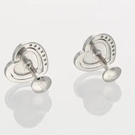 Hridaya Studs in 92.5 Silver