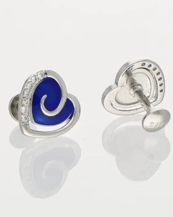 Hridaya Studs in 92.5 Silver