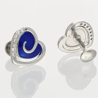 Hridaya Studs in 92.5 Silver