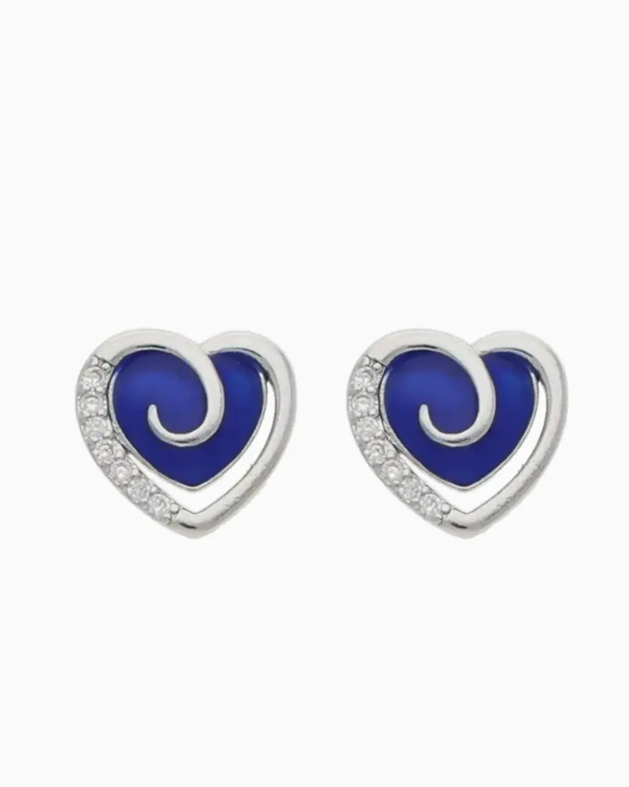 Hridaya Studs in 92.5 Silver