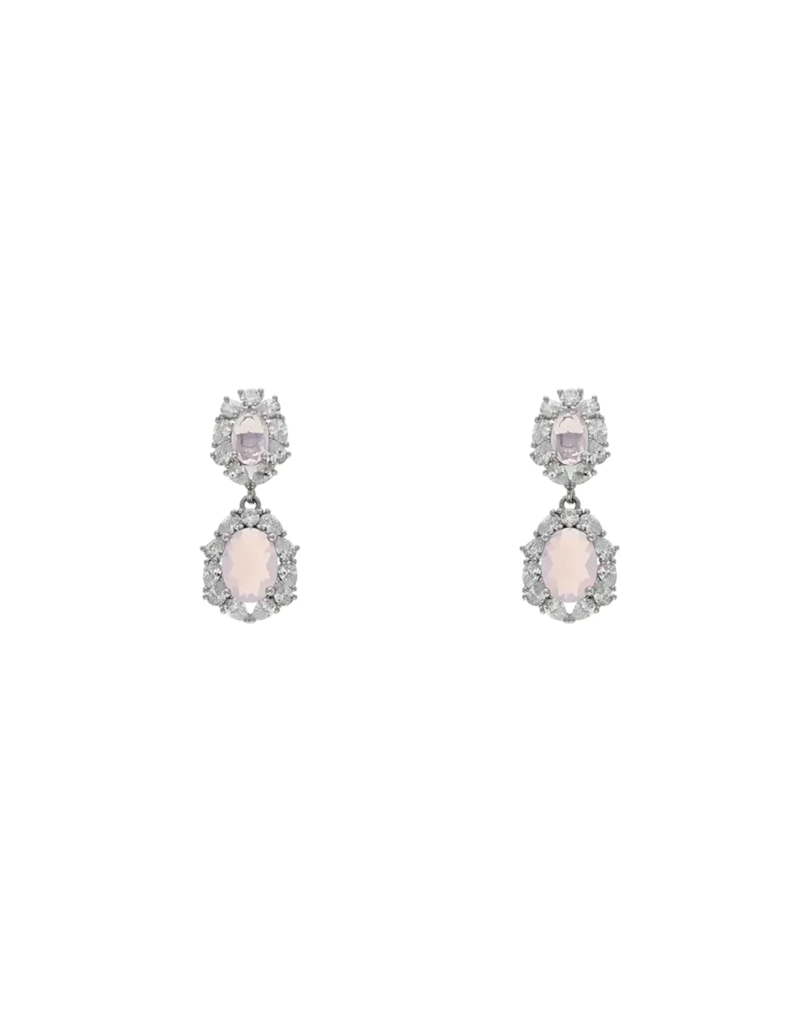 Drop & Dazzle Charm Duo side view - Silsila by Dvaar