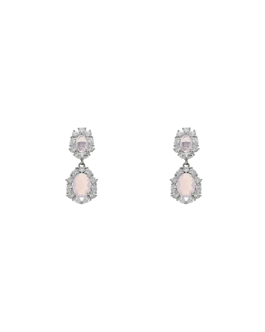 Drop & Dazzle Charm Duo side view - Silsila by Dvaar