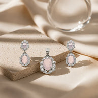 Drop & Dazzle Charm Duo in 92.5 Silver - Silsila by Dvaar