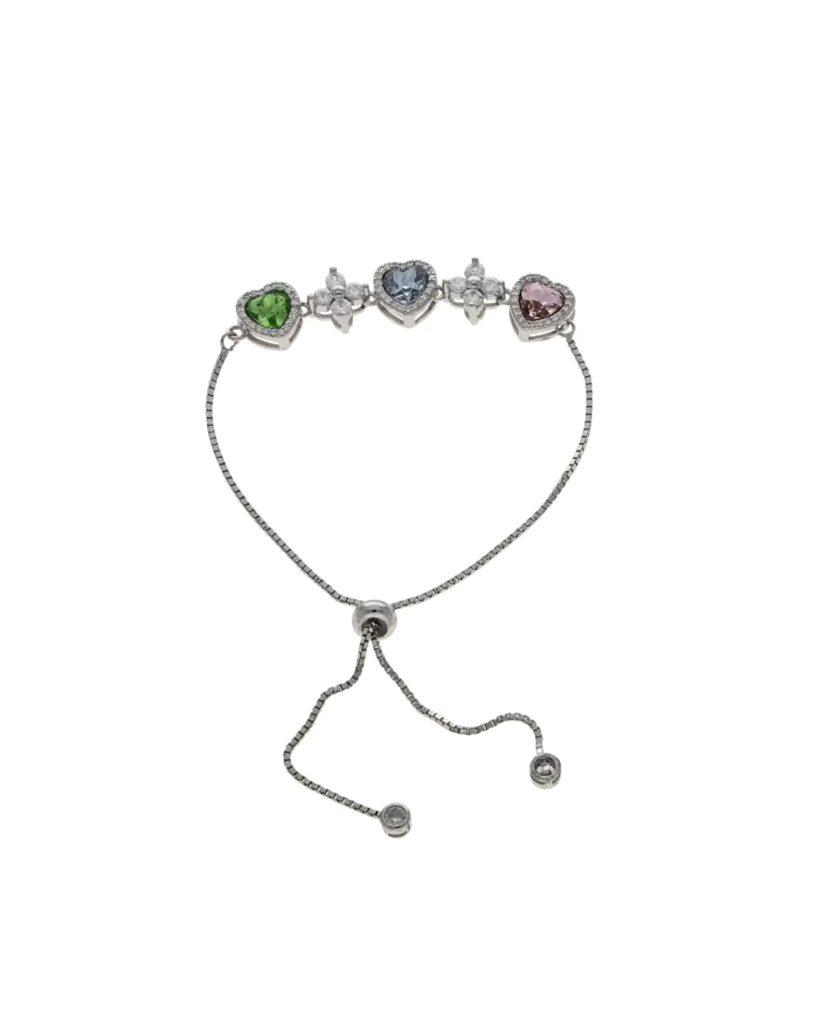 Lil Heart Bracelet in 92.5 Silver