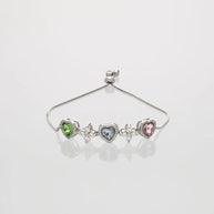 Lil Heart Bracelet in 92.5 Silver