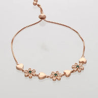 Petal Bracelet in 92.5 Silver