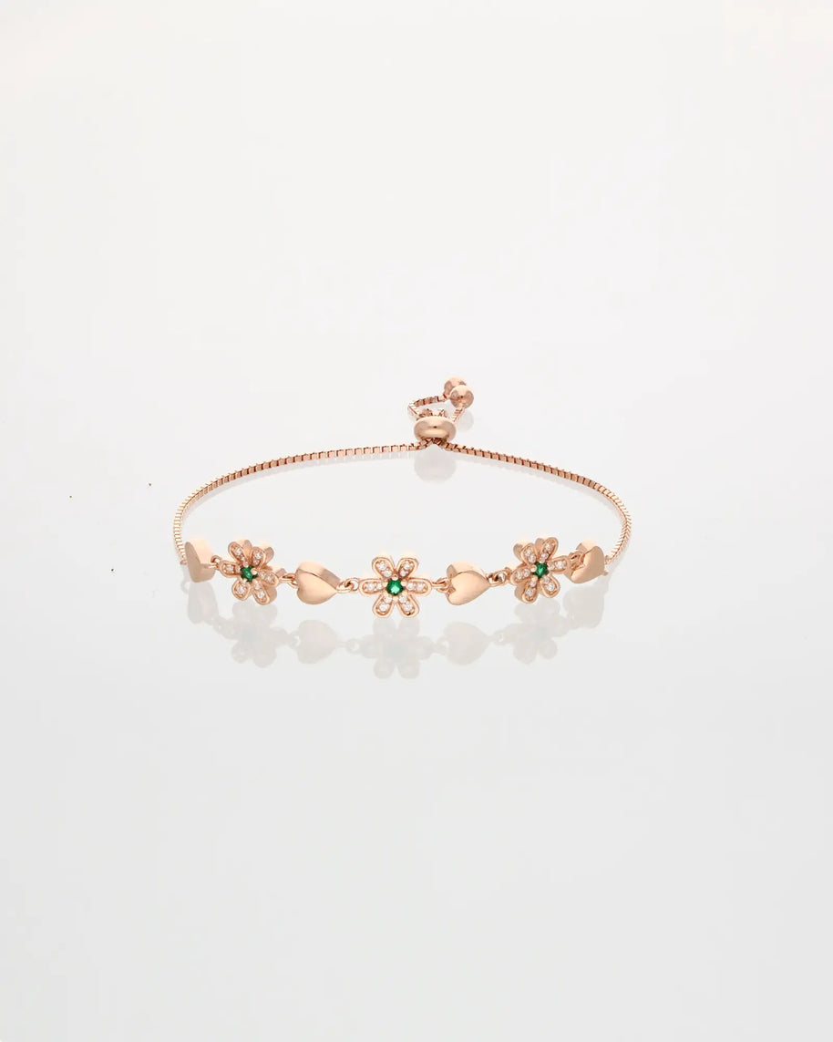 Petal Bracelet in 92.5 Silver