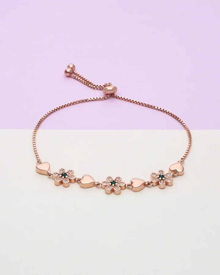 Petal Bracelet in 92.5 Silver