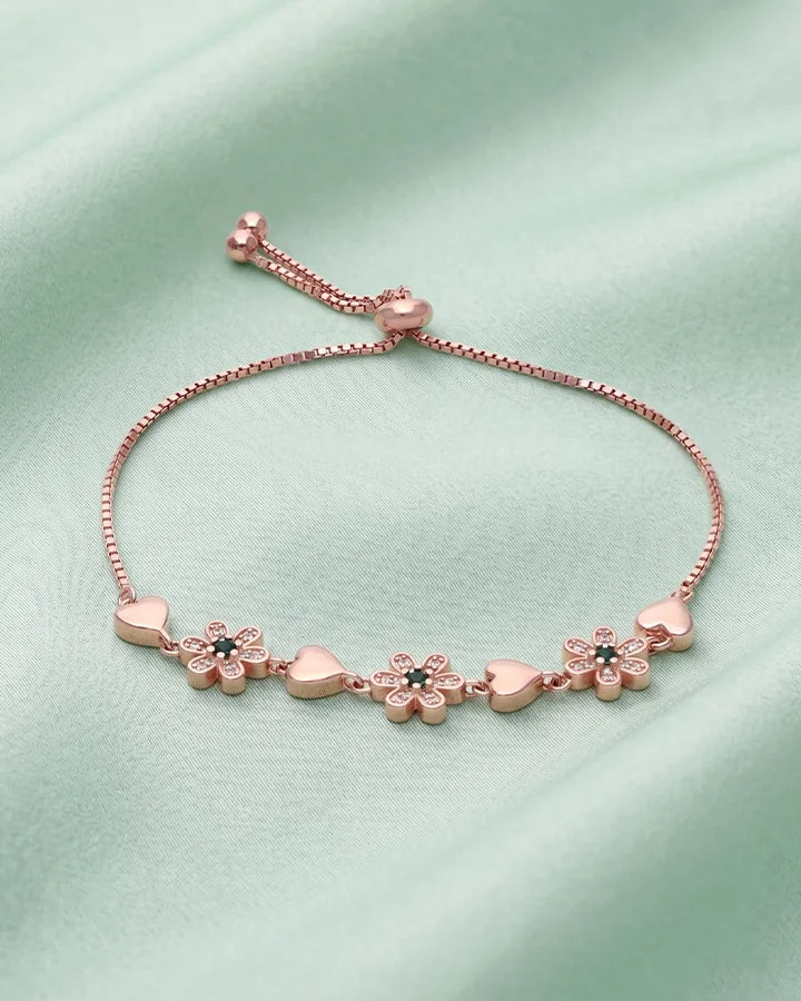 Petal Bracelet in 92.5 Silver