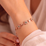 Petal Bracelet in 92.5 Silver