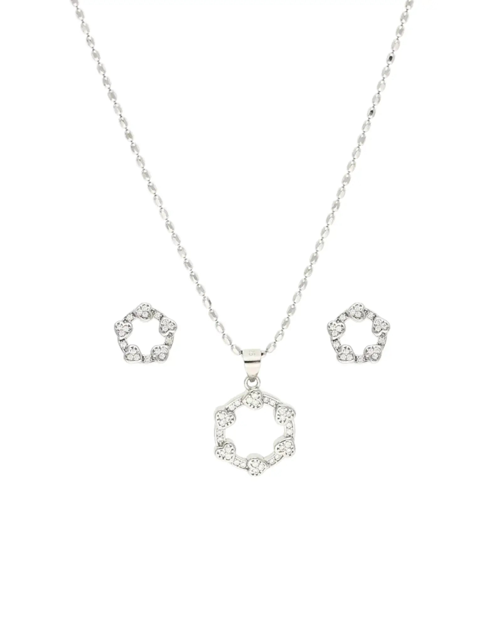 Dil Charm Duo in 92.5 Silver