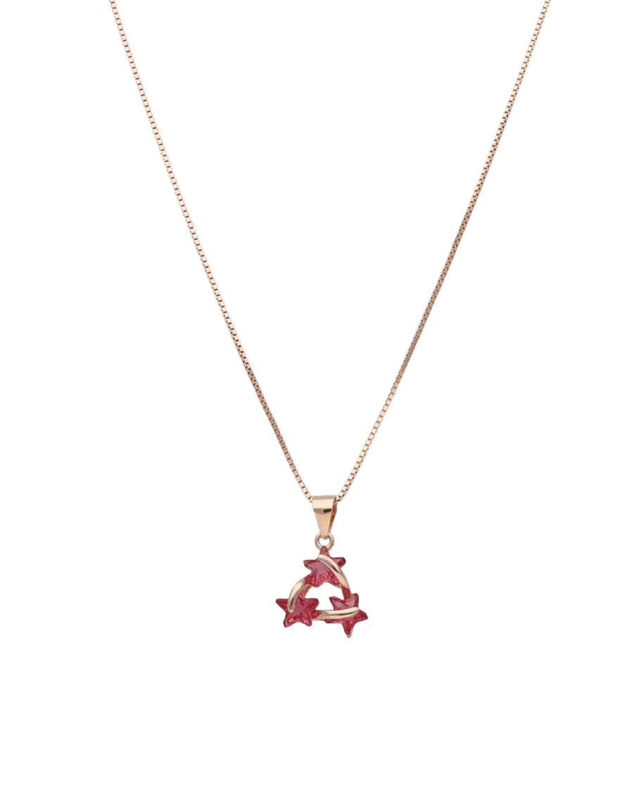 Ruby Charm Duo front view - Silsila by Dvaar
