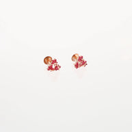 Ruby Charm Duo detail - Silsila by Dvaar