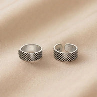 Chakra Toe Rings in 92.5 Silver