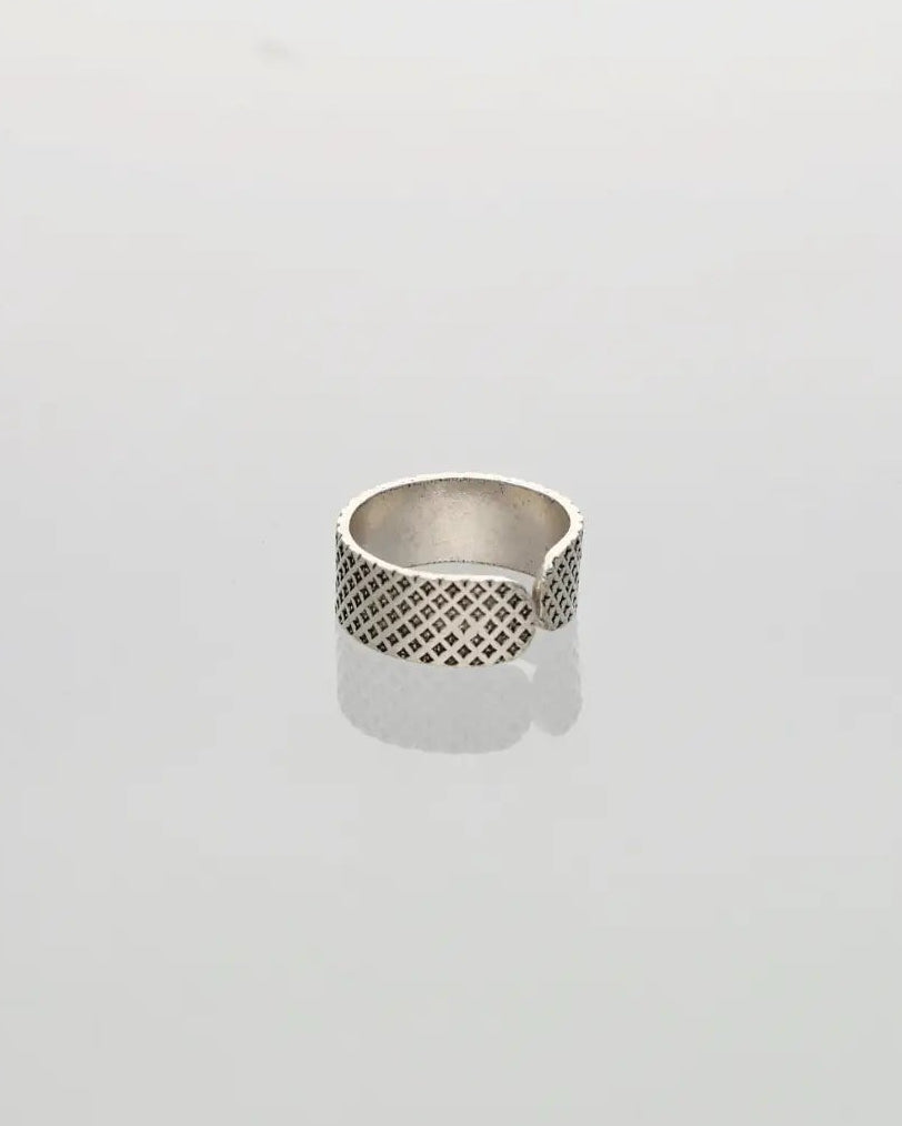 Chakra Toe Rings worn view - Silsila by Dvaar