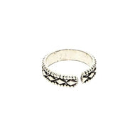 Paridhi Toe Rings worn view - Silsila by Dvaar