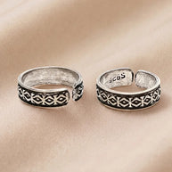 Smriti Toe Rings in 92.5 Silver