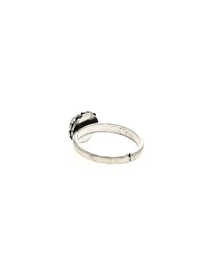 Manik Toe Rings worn view - Silsila by Dvaar