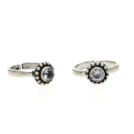 Heirloom Toe Rings in 92.5 Silver