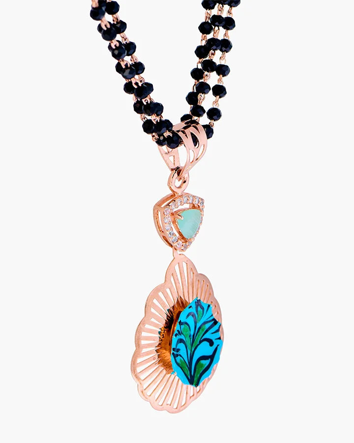 Greenveil Mangalsutra in 92.5 Silver