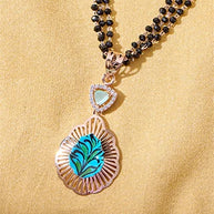 Greenveil Mangalsutra in 92.5 Silver