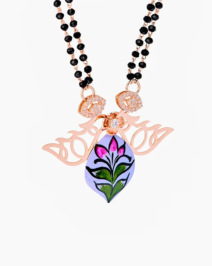Wings Mangalsutra in 92.5 Silver
