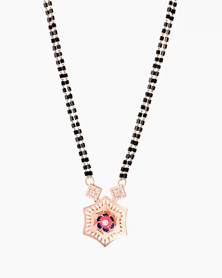 Nitya Mangalsutra in 92.5 Silver