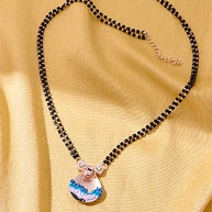 Aqualis Mangalsutra in 92.5 Silver - Silsila by Dvaar
