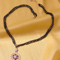 Rosalia Mangalsutra in 92.5 Silver - Silsila by Dvaar