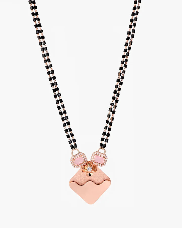 Serena Mangalsutra in 92.5 Silver