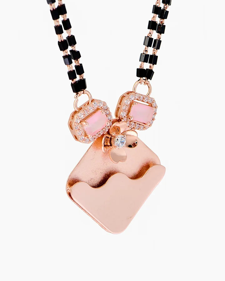 Serena Mangalsutra in 92.5 Silver