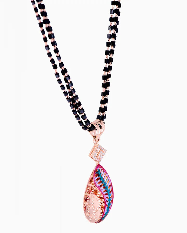 Aurora Mangalsutra in 92.5 Silver