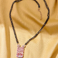 Solaria Mangalsutra in 92.5 Silver
