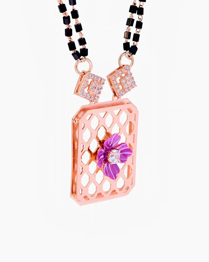 Elara Mangalsutra in 92.5 Silver