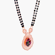 Flora Mangalsutra in 92.5 Silver