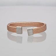 Charm Kada in 92.5 Silver detail - Silsila by Dvaar