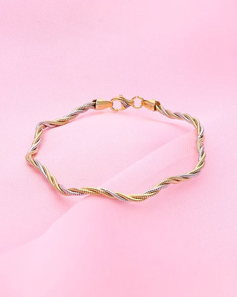 Twisted Bracelet in 92.5 Silver