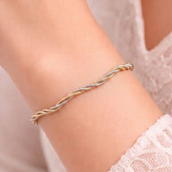 Twisted Bracelet in 92.5 Silver